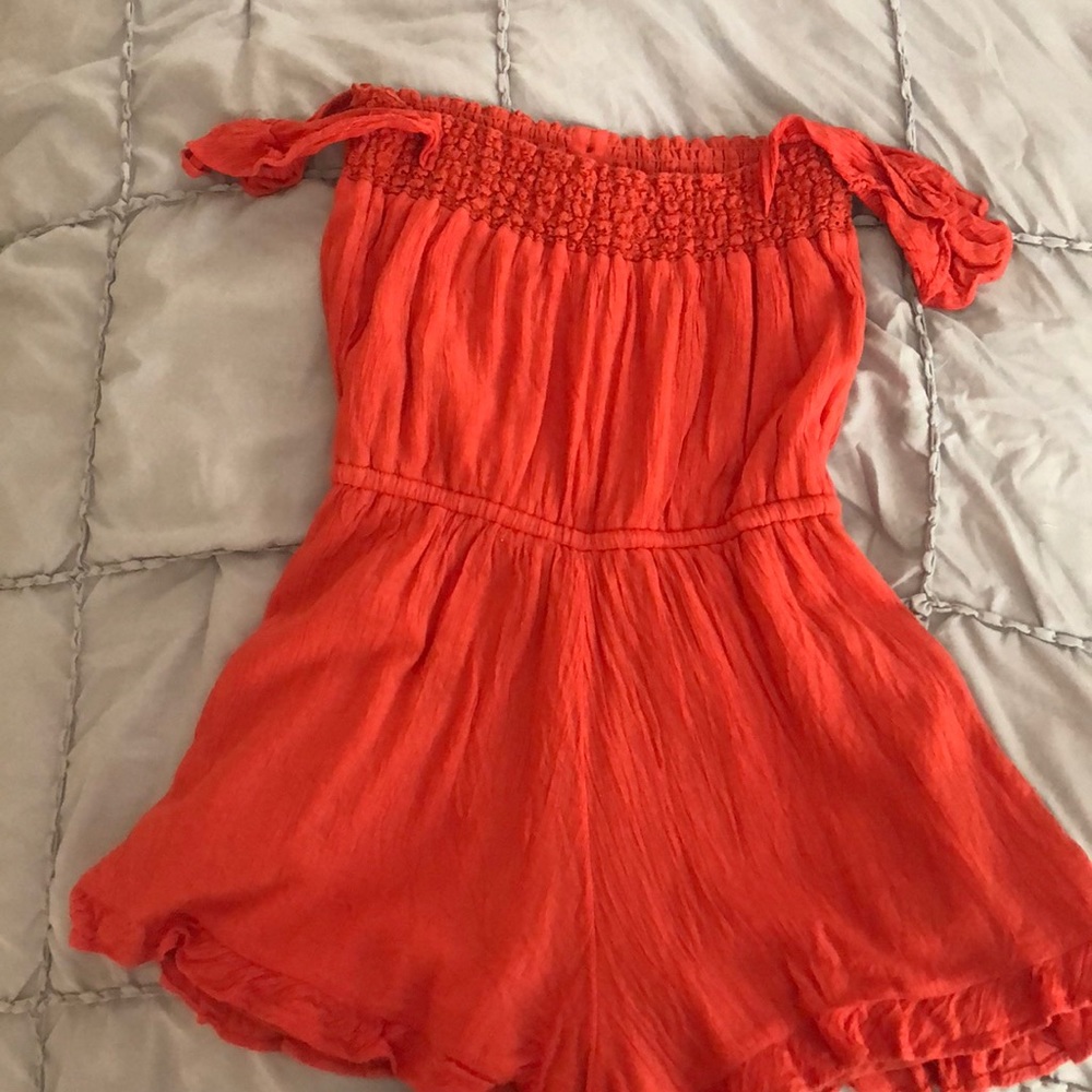 Orange romper - Picture 2 of 4